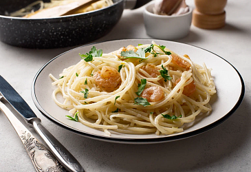 Бразильская паста с креветками